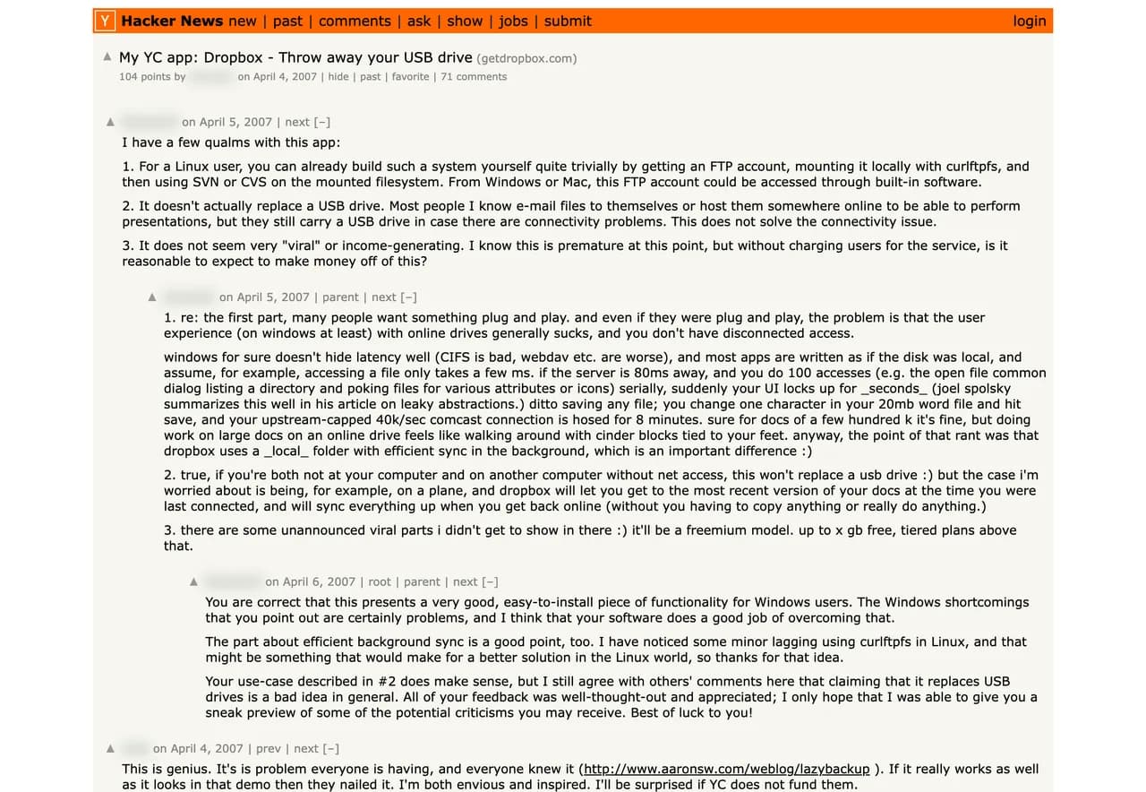 Real customer reviews on Hacker News, read by Adlicio