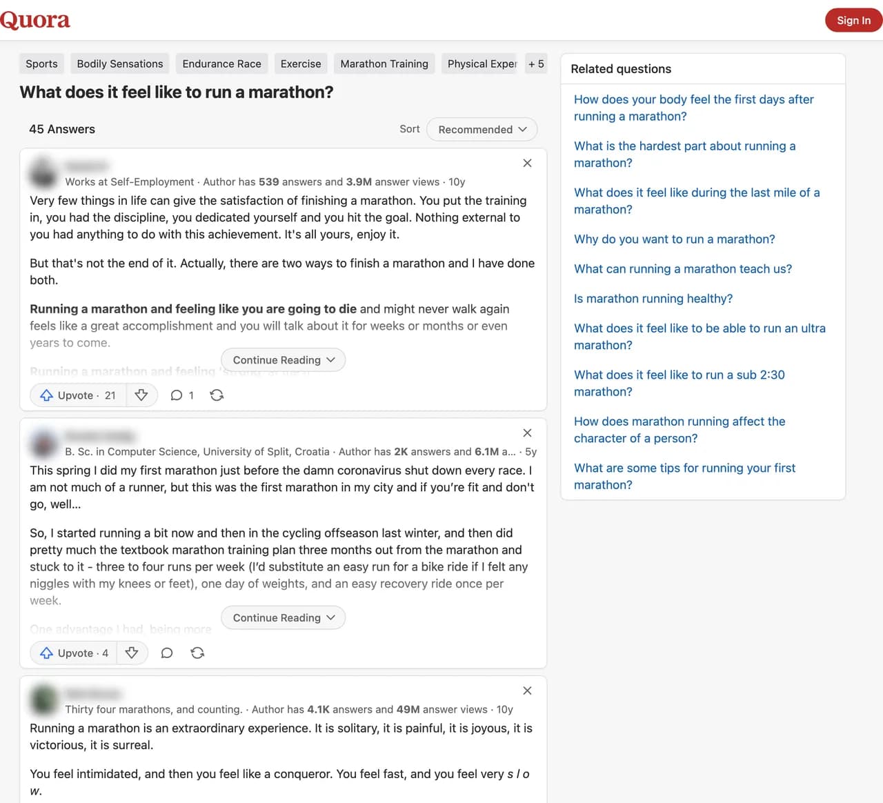 Real customer reviews on Quora, read by Adlicio