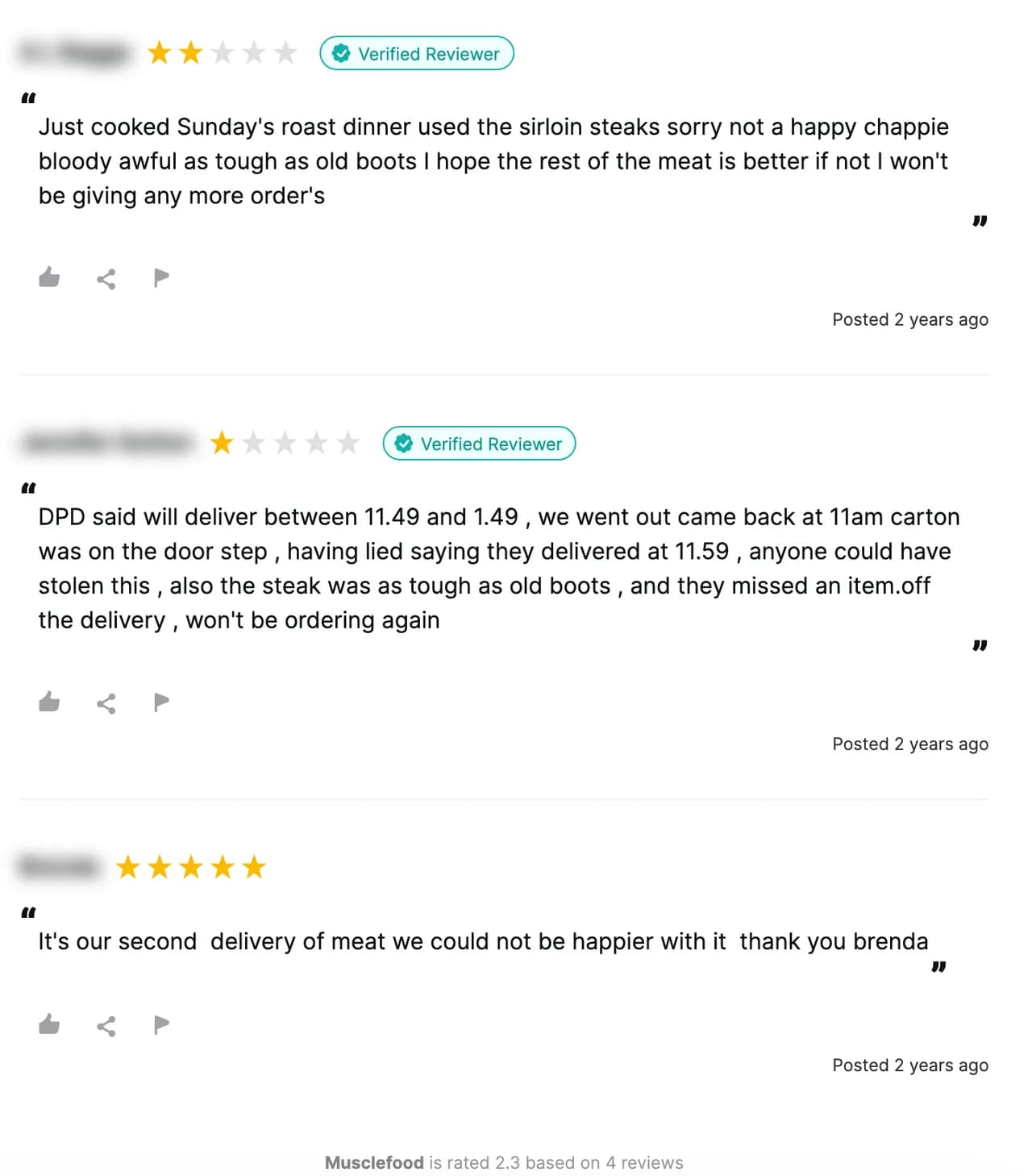 Real customer reviews on Reviews.io, read by Adlicio